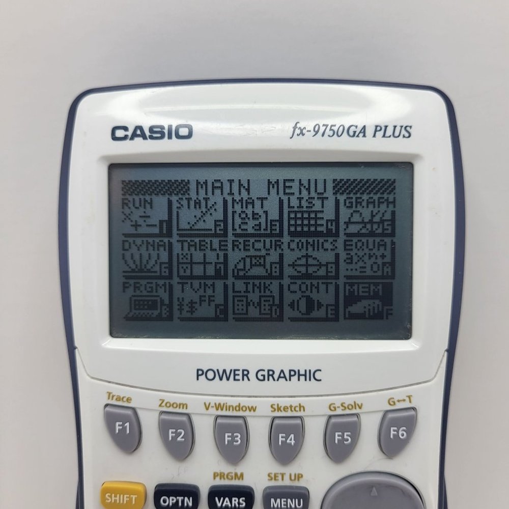 Casio FX-9750GA‎ Plus Graphing Calculator - Tested - Picture 2 of 16